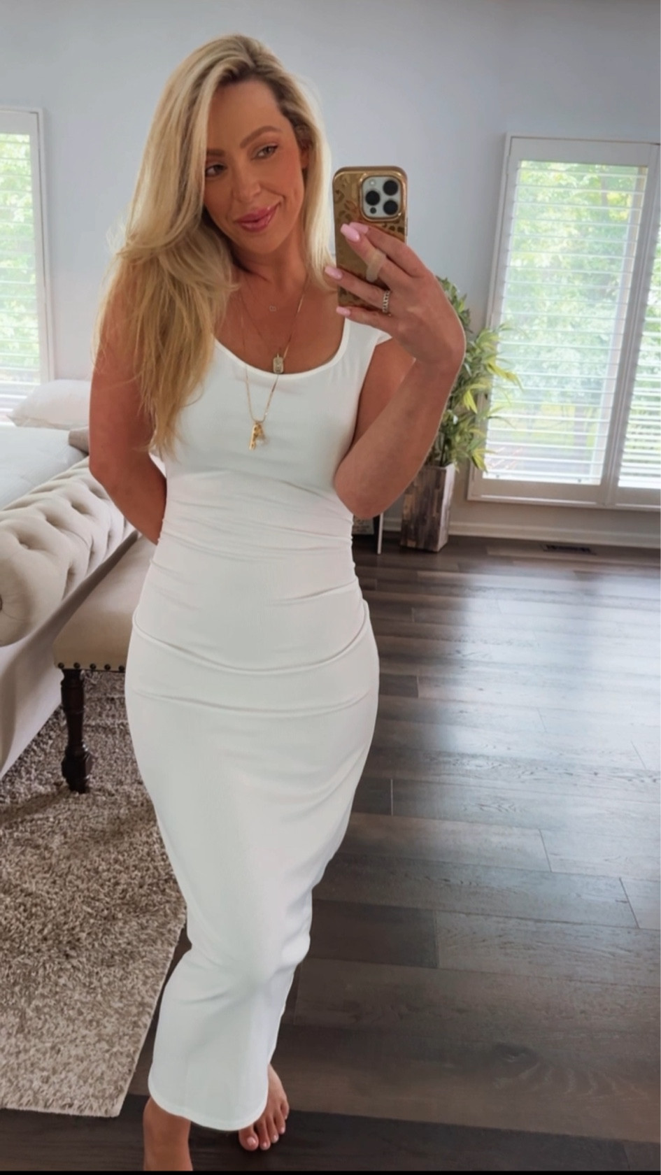 The SOFTEST maxi dress of all time! Literally feels like pajamas! we got so many compliments on this. An effortless dress! Comes in many other colors!

#LTKFindsUnder50 #LTKStyleTip #LTKMidsize