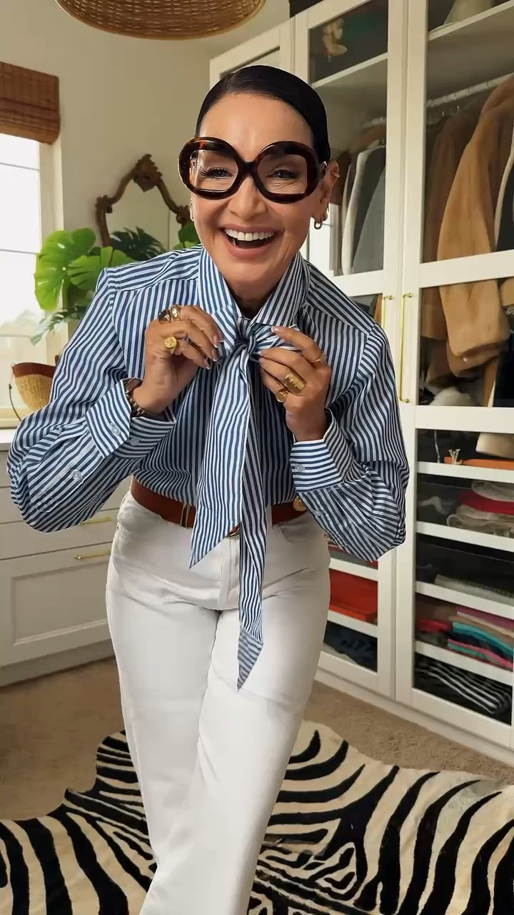 Stripes and white denim>>>

#LTKgrwm #LTKselfcare #LTKstorytime