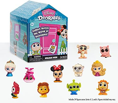 Amazon.com: Disney Doorables Village Peek Pack, Series 5 and 6, Includes 24 Figures, Styles May V... | Amazon (US)