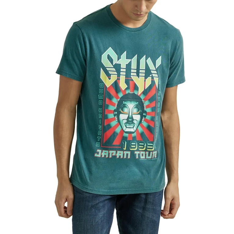 Lee® Men's Styx Graphic Band Tee (S-3XL) | Walmart (US)