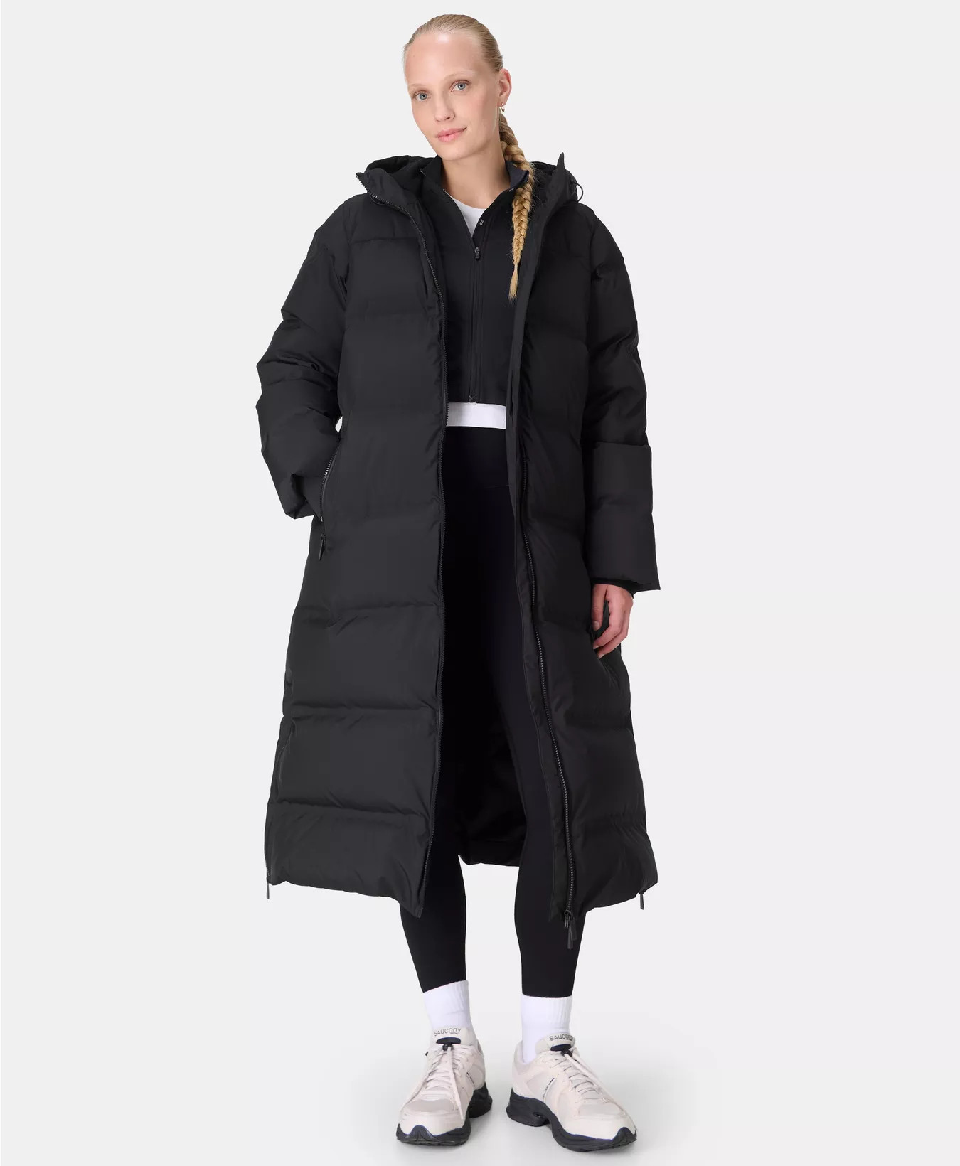 Nimbus Longline Waterproof Puffer | Sweaty Betty UK