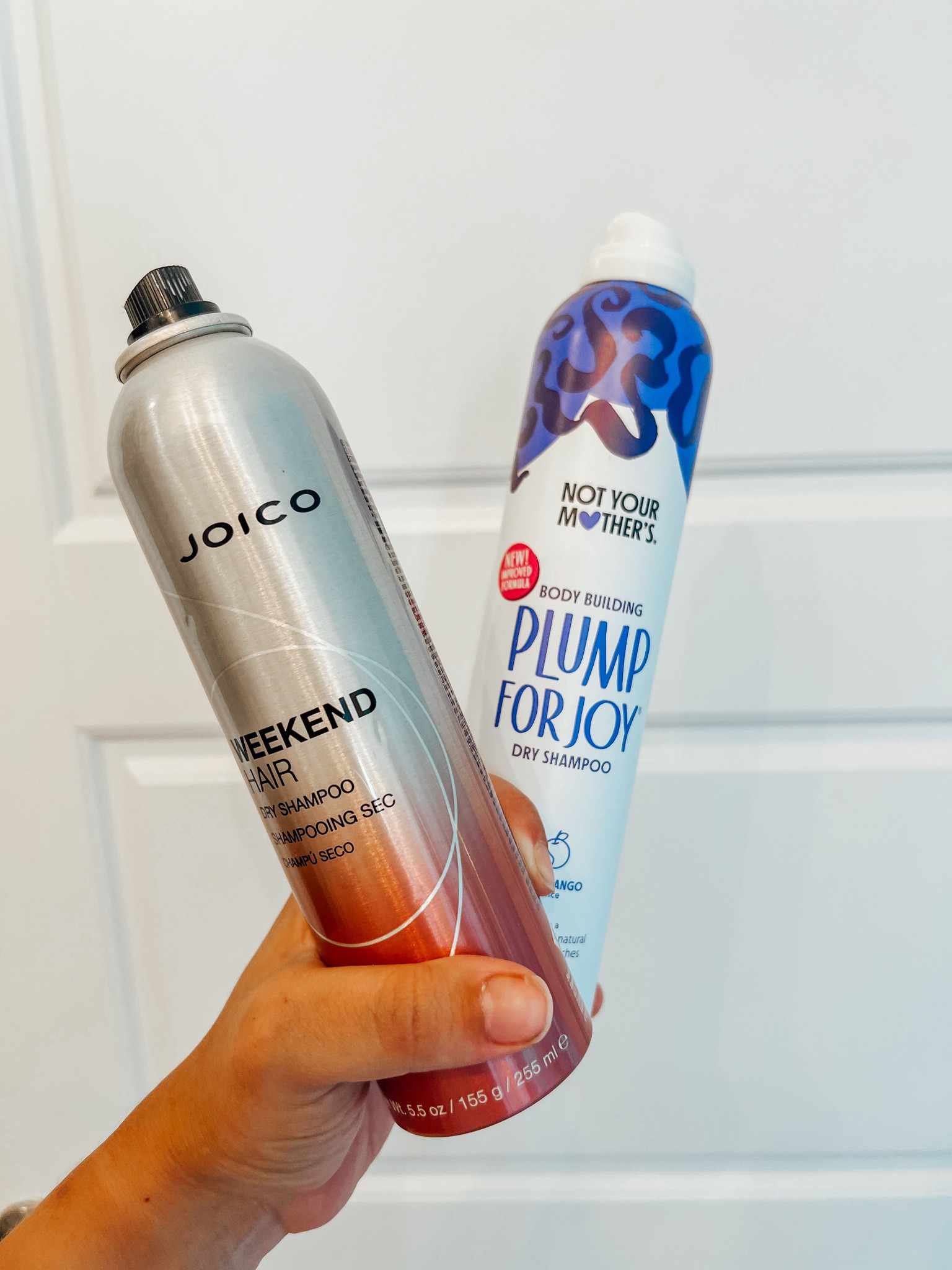 Weekend hair yes and no! 
➡️joico 10/10
➡️ i grabbed a bottle of not your mothers the other day and it is no comparison to the joico weekend hair! Not your mothers 3/10  

#LTKBeauty #LTKSaleAlert