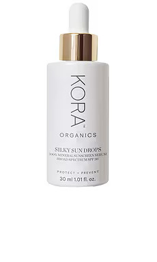 KORA Organics Silky Sun Drops 100% Mineral Sunscreen Serum SPF 30 from Revolve.com | Revolve Clothing (Global)