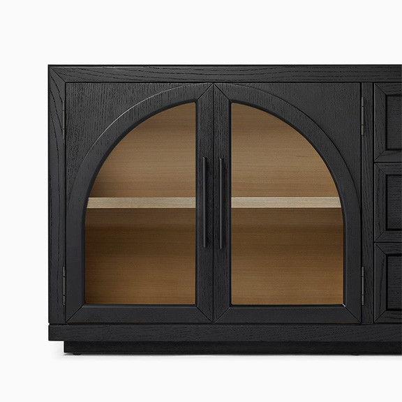 EXCLUSIVEValborg 80" Oak Media Console | Hernest