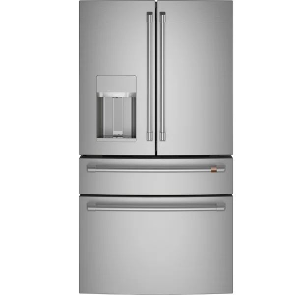 Café Smart Appliances 36" Energy Star French Door 27.6 cu. ft. Smart Refrigerator | Wayfair North America