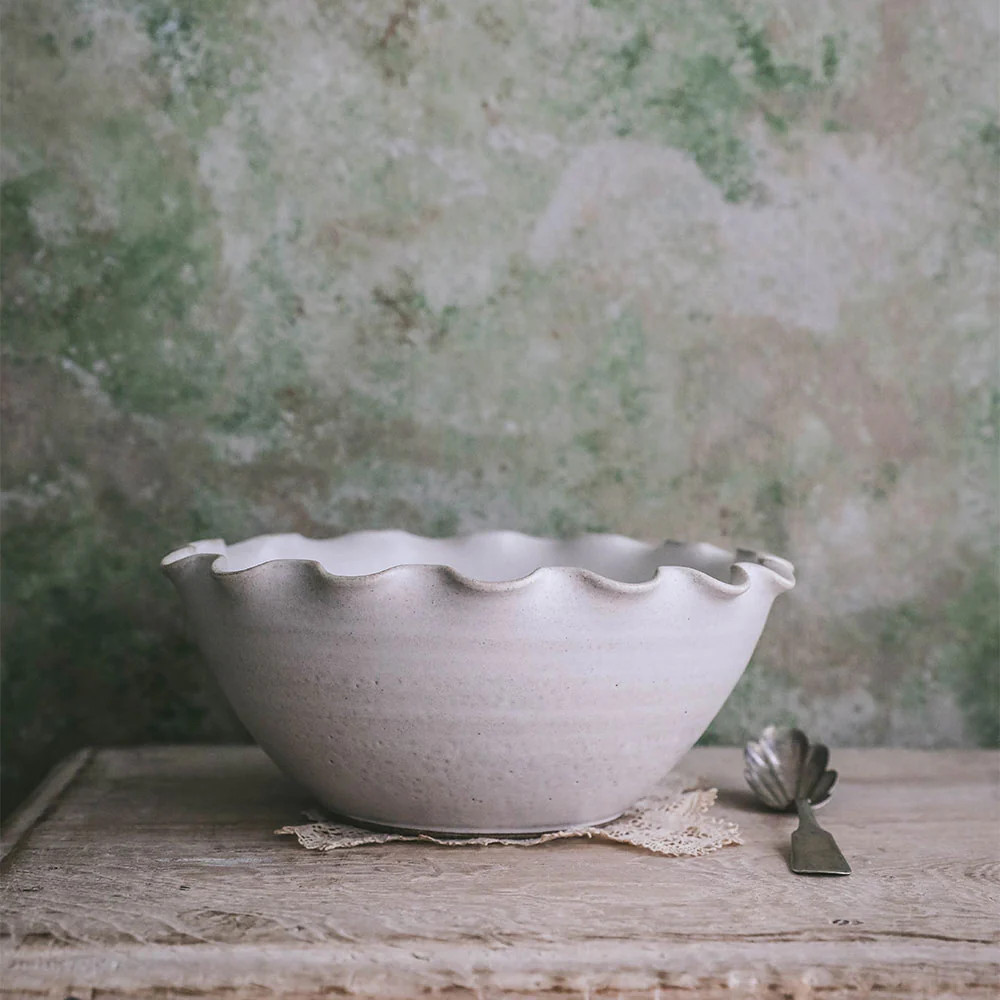 Ceramic Wave Bowl | Roan Iris