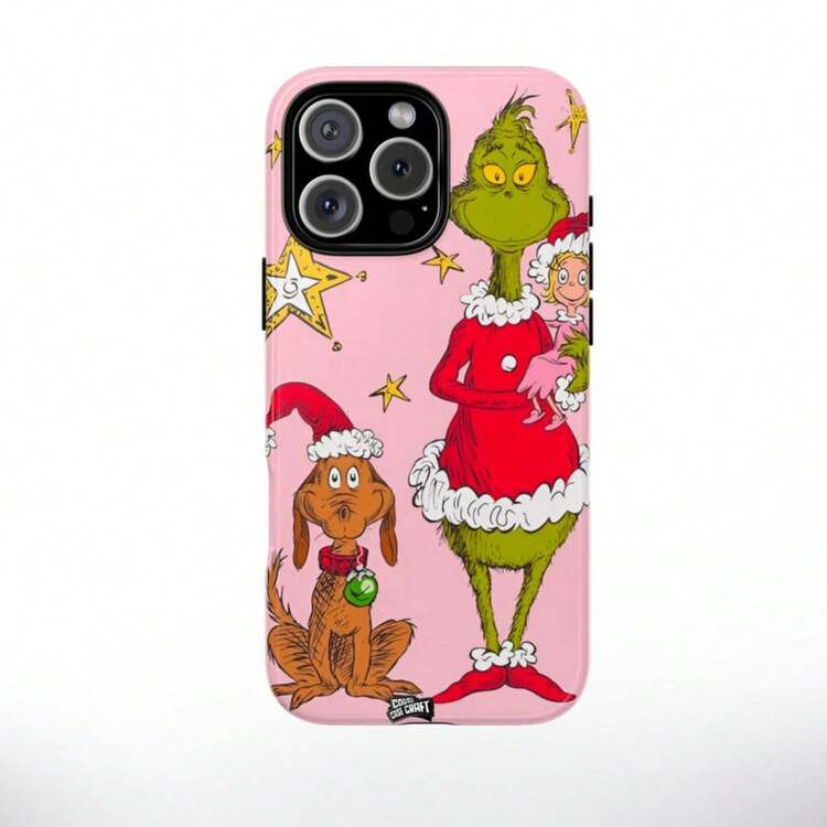 Retro Grinchmas Christmas Phone Case, Vintage Christmas Phone Cover, Holiday For IPhone | SHEIN