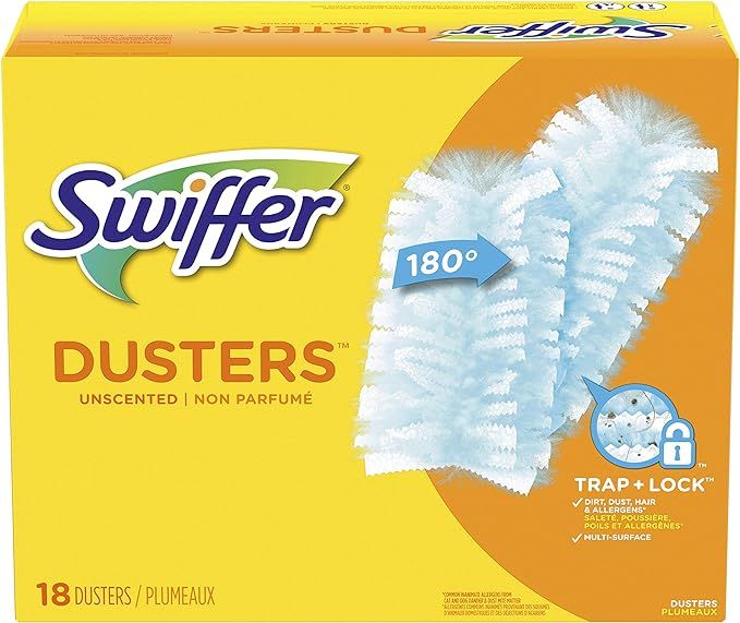 Swiffer Dusters Surface Refills, Ceiling Fan Duster, Unscented, 18 Count | Amazon (US)