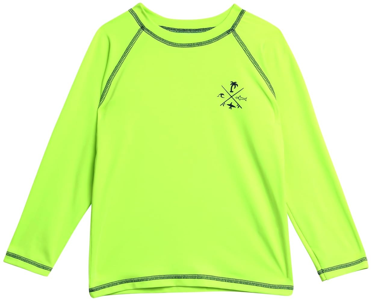 Toddler Boys Rash Guard Shirt - Long Sleeve Swim Shirt for Baby and Toddler Boys (Size: 2T-4T) | Amazon (US)
