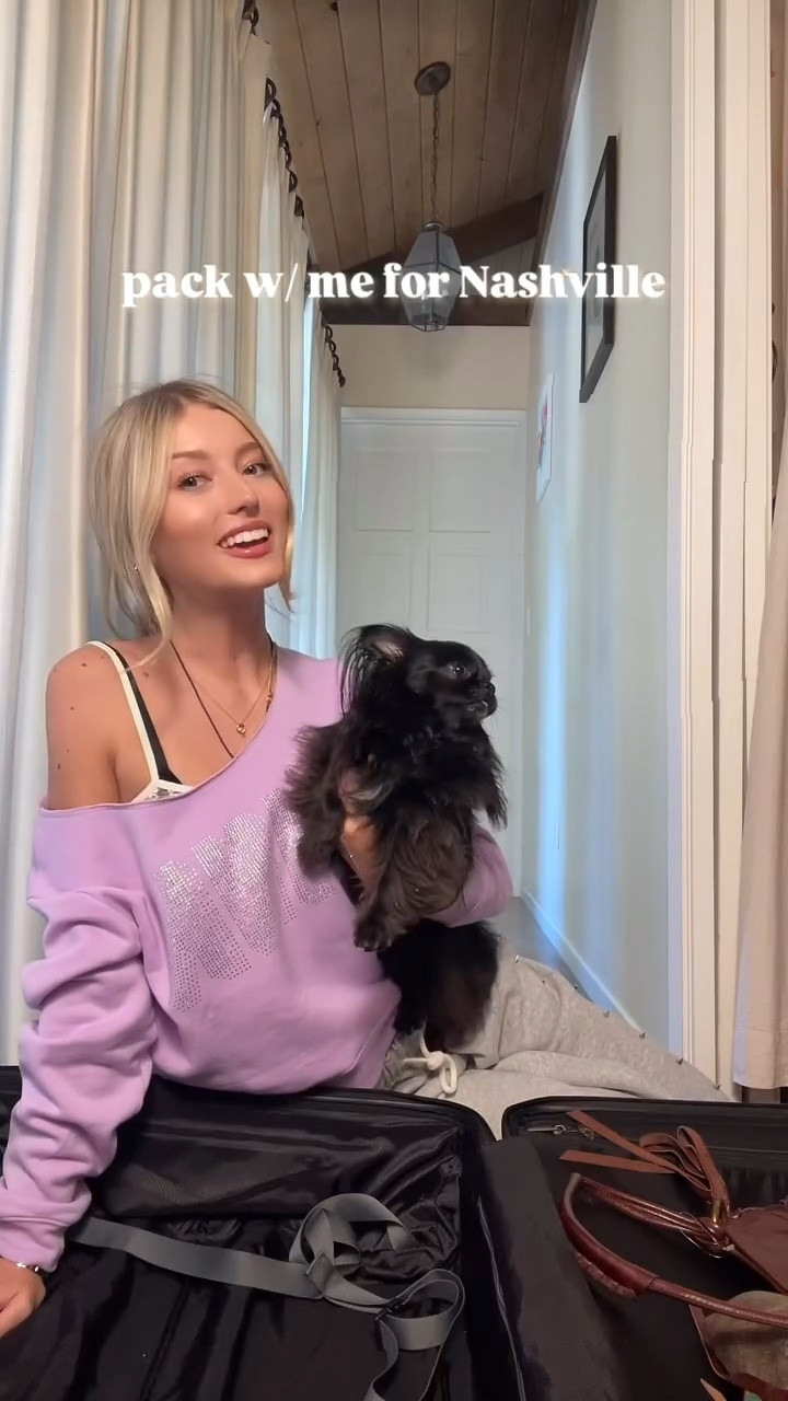 everything I packed for my trip to Nashville °˖➴ ⋆✴︎˚｡⋆

#LTKVideo #LTKTravel #LTKU
