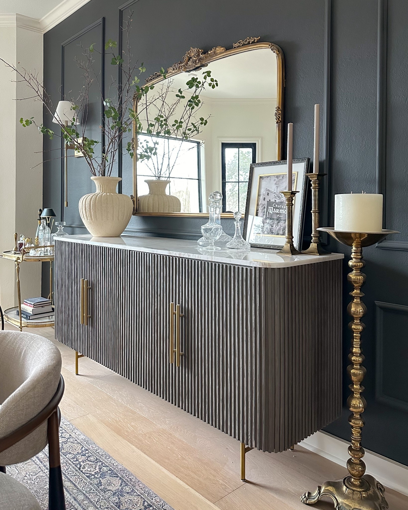 Dining room buffet on sale! I have the Lilath Smoke with carrrara top and it’s a stunning piece! Worth every penny. 

#LTKSaleAlert #LTKFindsUnder50 #LTKHome