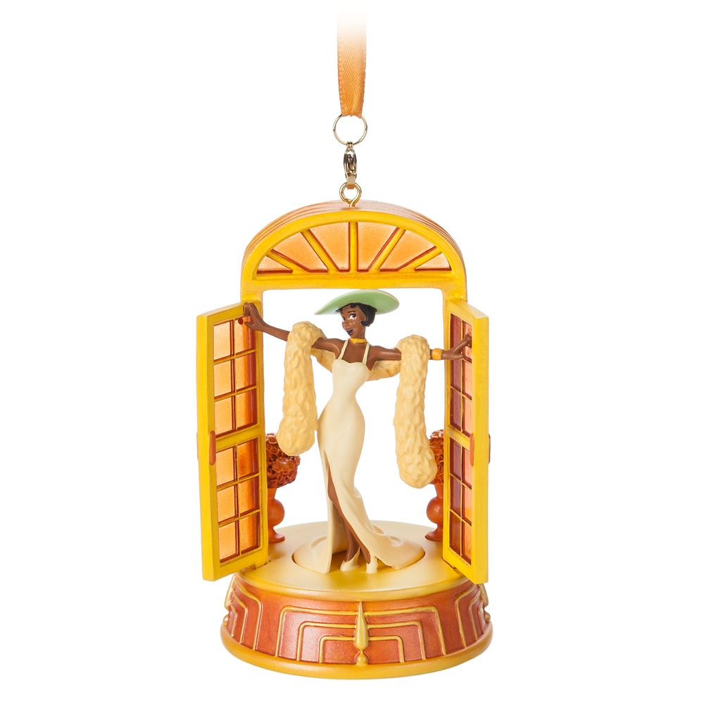 Tiana Singing Living Magic Sketchbook Ornament – The Princess and the Frog | Disney Store