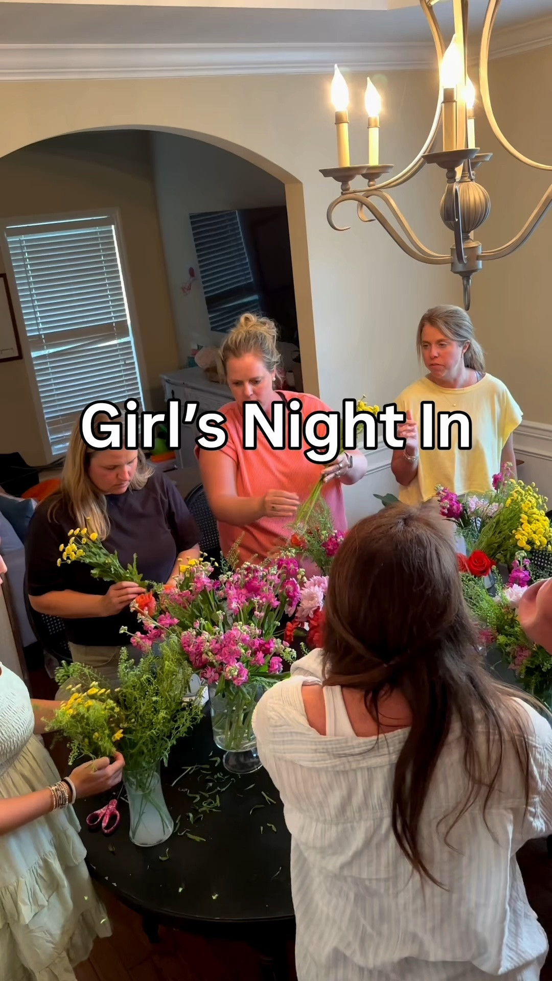Girls night in 
Flower arrangements

#LTKmomlife #LTKvlog #LTKHome