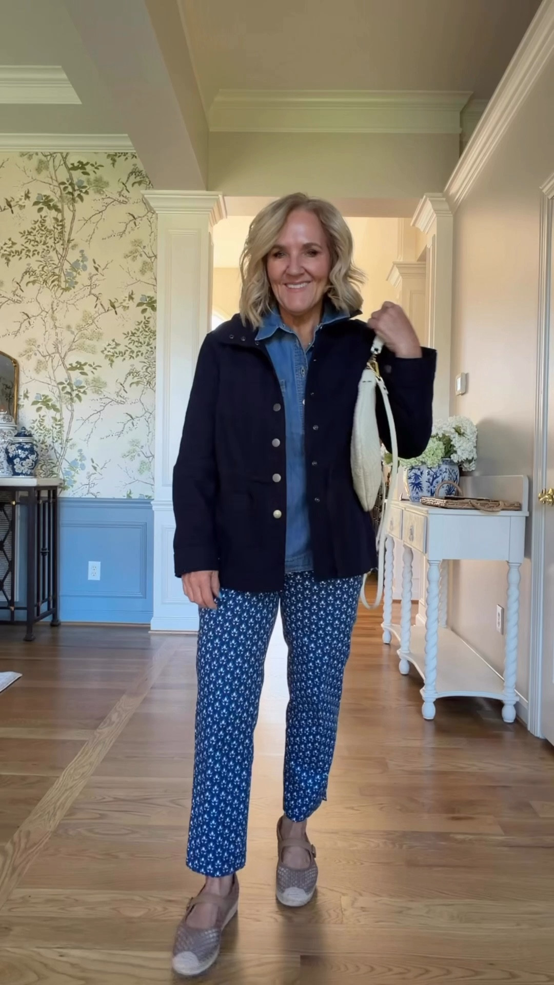 30% off! 18 outfits with the sudoku packing method I put this travel council together for a work conference, spring, European travel, a week of events with family, or you can just get some really great spring outfit idea ideas. Mostly from Talbots with a really great spring sale going on right now.
Sizes are noted below
Poplin blazer 10 petite
Poplin khaki pants 8 (I wish I had bought the 8 petite, I’ll hem them) 
White blouse size small
Twill jacket medium petite 
Blue patterned pants 8 petite 
Blue sweater large 
Denim popover medium petite 
Satin blouse med petite 
Green pants 8 petite 

Travel capsule work conference spring travel European travel 


#LTKTravel #LTKSaleAlert #LTKOver40

#LTKWorkwear