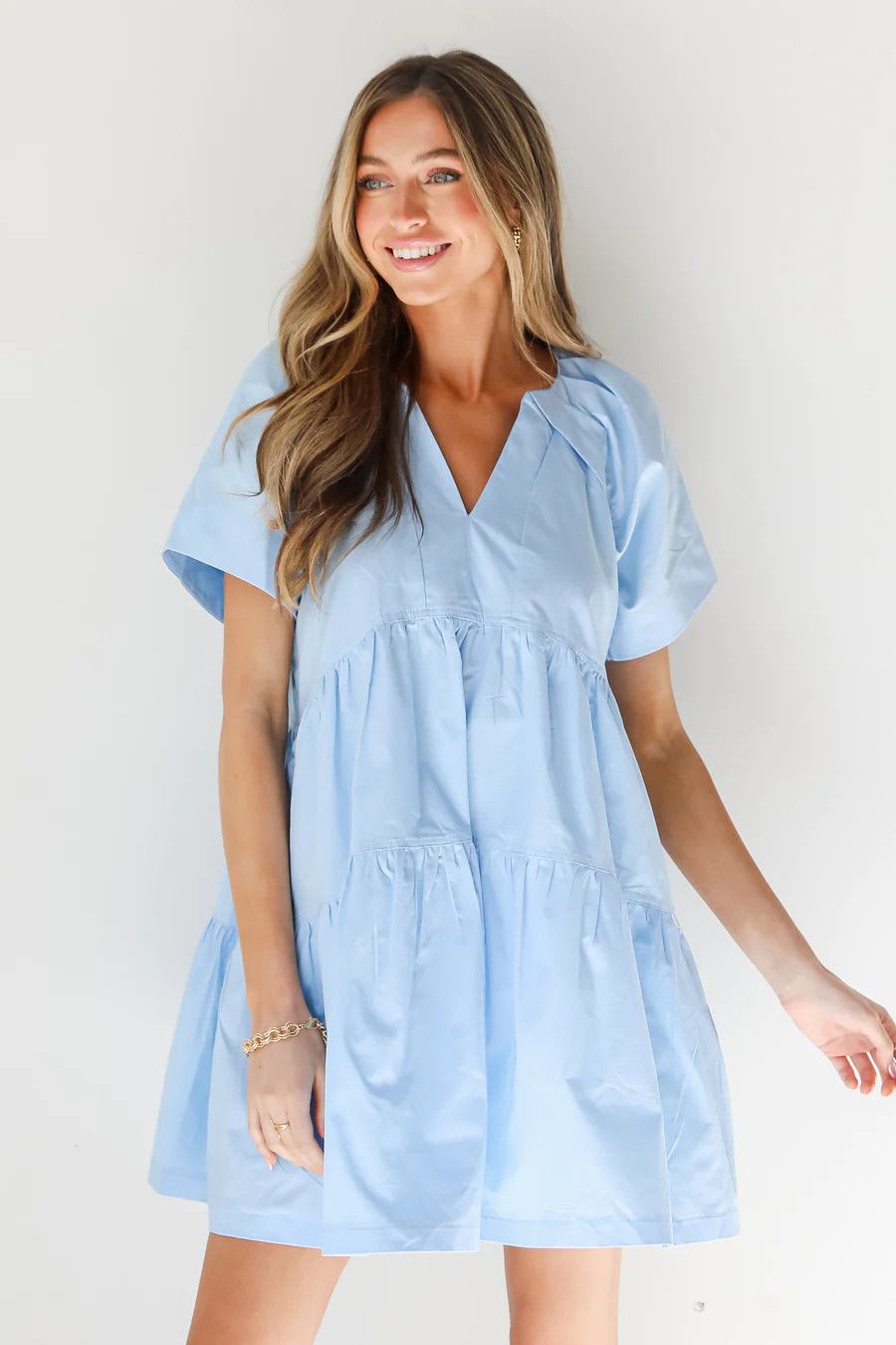 Sweetly Romantic Babydoll Mini Dress | Dress Up