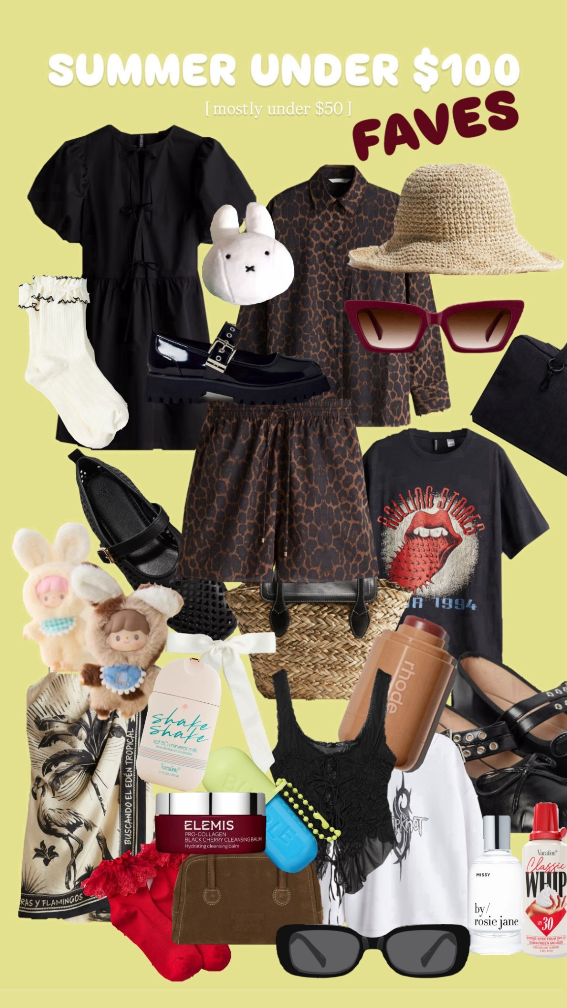 a chaotic but edgy summer edit 

#LTKSeasonal #LTKFindsUnder50 #LTKSummerEdit