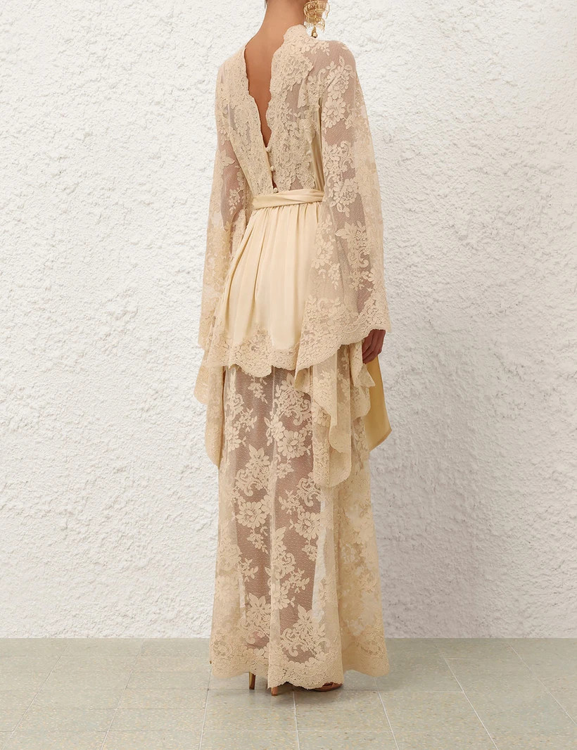 Luna Satin Drape Dress            
        
            

    
    
    











    

       ... | ZIMMERMANN (US, CA, EU, MENA)