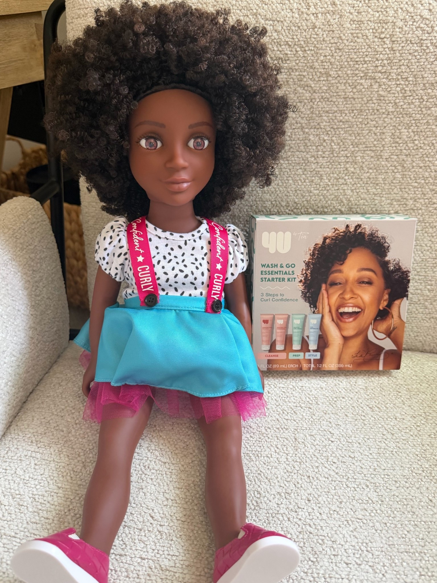 Finally a baby doll with natural curly hair that the little girl in your life needs. If you’re looking for a doll that helps the little girl in yourself life help her see herself in her dolls, this one is for you! You can even style her hair so they can practice! I absolutely love it! And to mention the owner and creator of this doll started at 7 years old now 14 🤯🤩

#LTKmomlife #LTKBeauty #LTKBaby