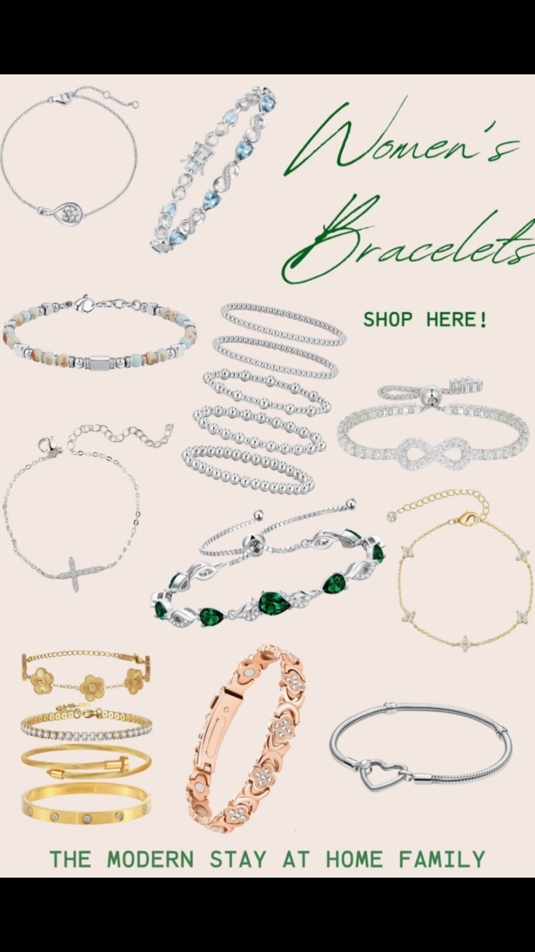 Stackable, timeless, and easy to style ✨ These women’s bracelets are the perfect finishing touch for any outfit. Whether you love a minimal gold bracelet stack, chunky statement bracelets, or dainty everyday jewelry, these trendy bracelets instantly elevate your look. Perfect for casual outfits, date night looks, office style, and everyday fashion. I’m loving how versatile these women’s gold bracelets are for layering with watches, rings, and other jewelry pieces. If you’re looking for affordable luxury jewelry vibes, these bracelets are such a must-have for 2026 fashion trends. 🤍

women’s bracelets, women’s gold bracelets, women’s silver bracelets, bracelet stack ideas, bracelet aesthetic, trendy bracelets for women, dainty bracelets, chunky bracelets, gold jewelry for women, everyday bracelets, minimalist jewelry, stackable bracelets, bracelets outfit ideas, fashion jewelry for women, cute bracelets, trendy jewelry 2026, women’s accessories, luxury style jewelry, affordable bracelets, bracelets inspiration

#LTKBeauty #LTKSaleAlert #LTKmomlife