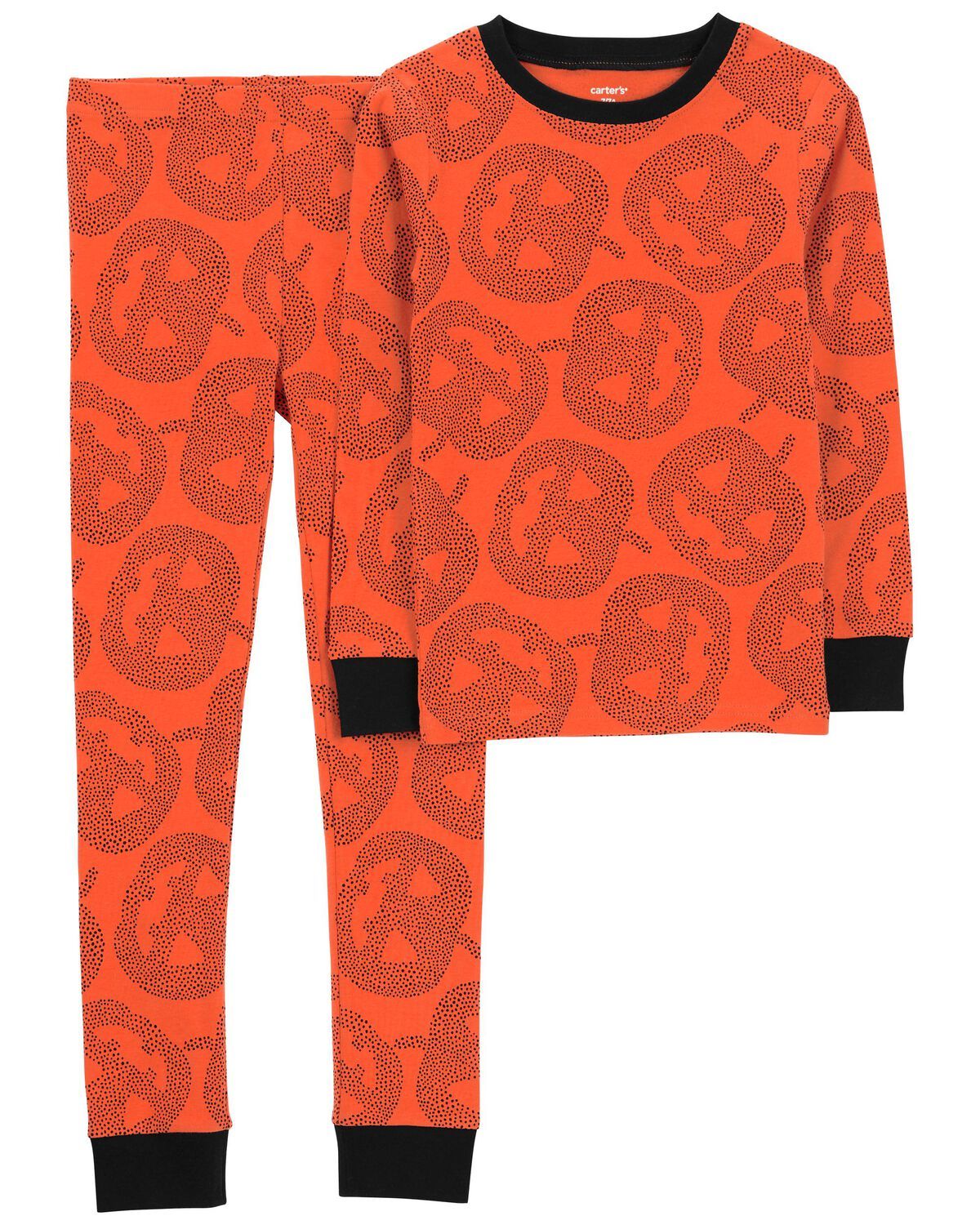 Orange Kid 2-Piece Halloween Pumpkins 100% Snug Fit Cotton Pajamas | carters.com | Carter's