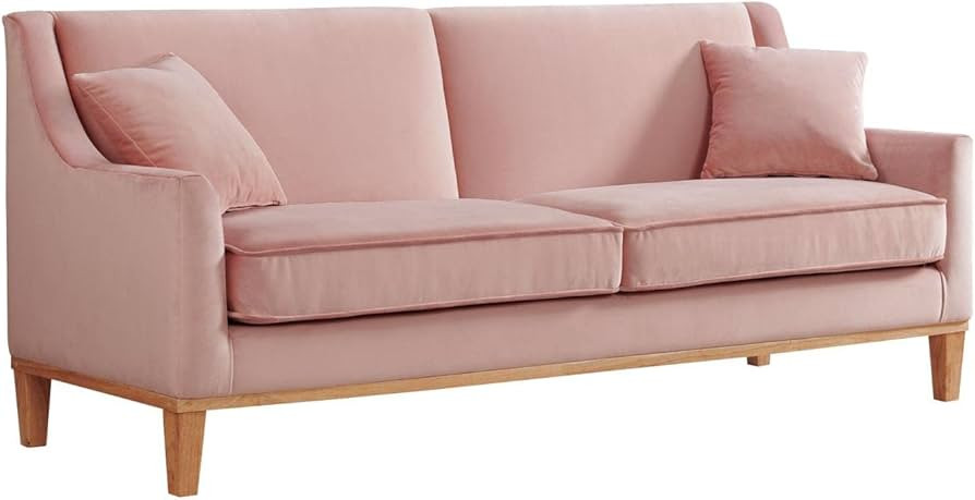 Picket House Furnishings Moxie Sofa in Blush | Amazon (US)