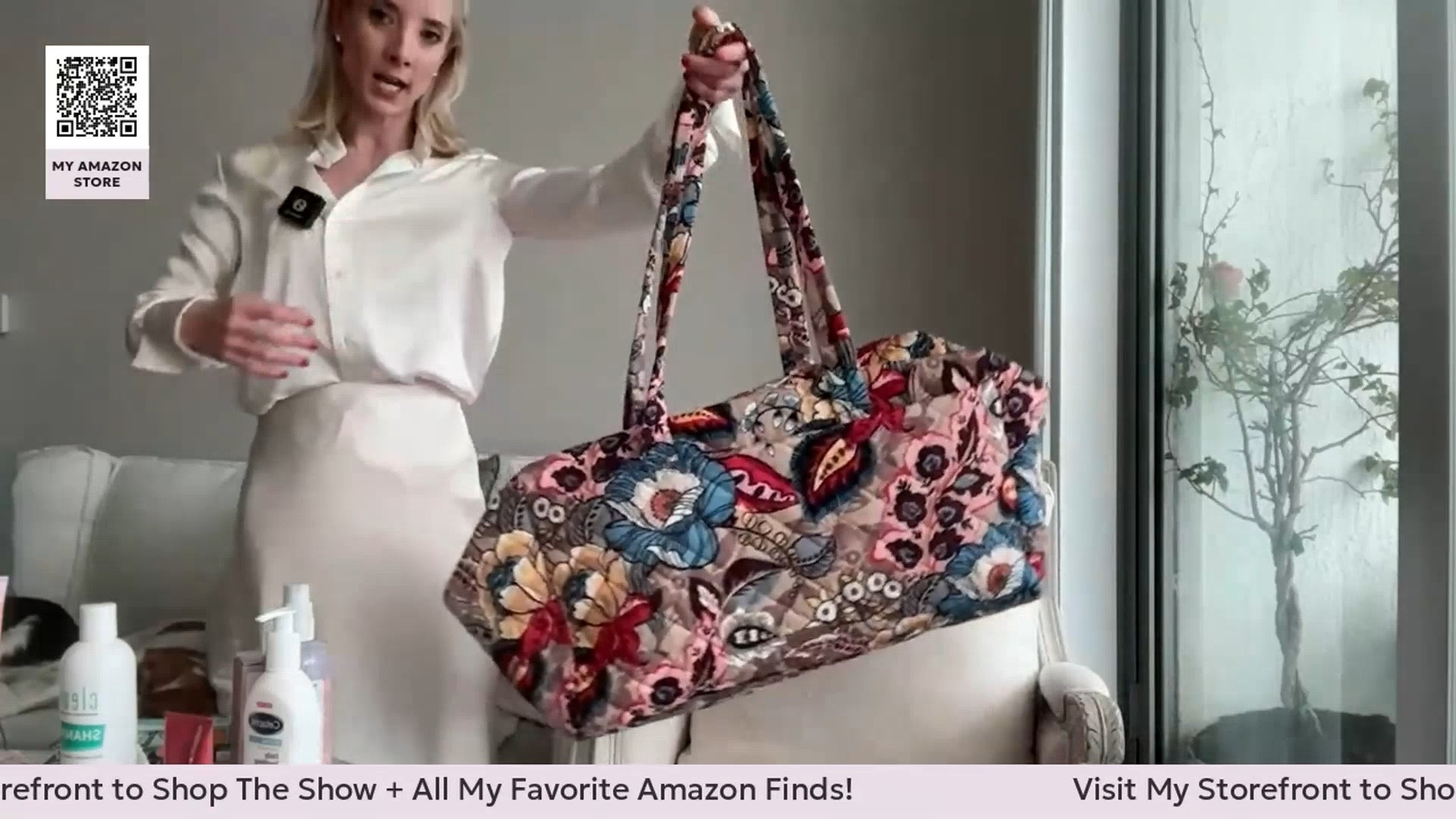 My fabulous Vera Bradley tote bag shown today for Mother’s Day gift ideas on my Amazon live shopping show! Shot my favorite Vera Bradley weekender bags that are Travel must have. I love the quality and the beautiful prince of these cotton duffel. This one is giant and fabulous! He was marked down to nearly half off today. I was so excited to share it with my shoppers!

#LTKTravel #LTKGiftGuide #LTKItBag