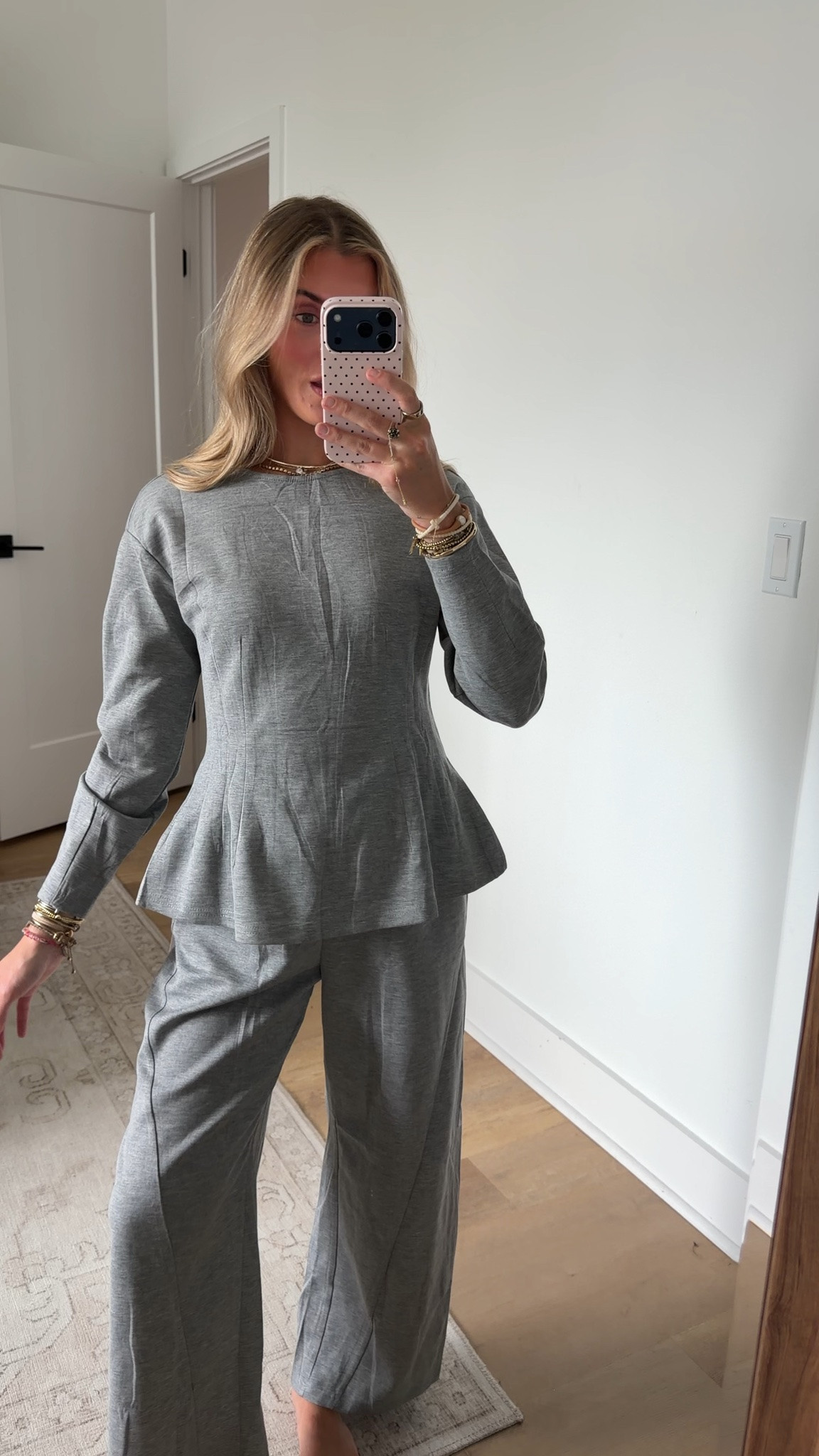Amazon size small Tankaneo Womens 2 Piece Outfits Pants Sets Long Sleeve Peplum Crewneck Tops
Peplum hem, Barrel wide leg, Elastic high waist, Y2k going out, Airport, Vacation travel, Coffee brunch, Matching sets

#LTKootd #LTKTravel #LTKSeasonal