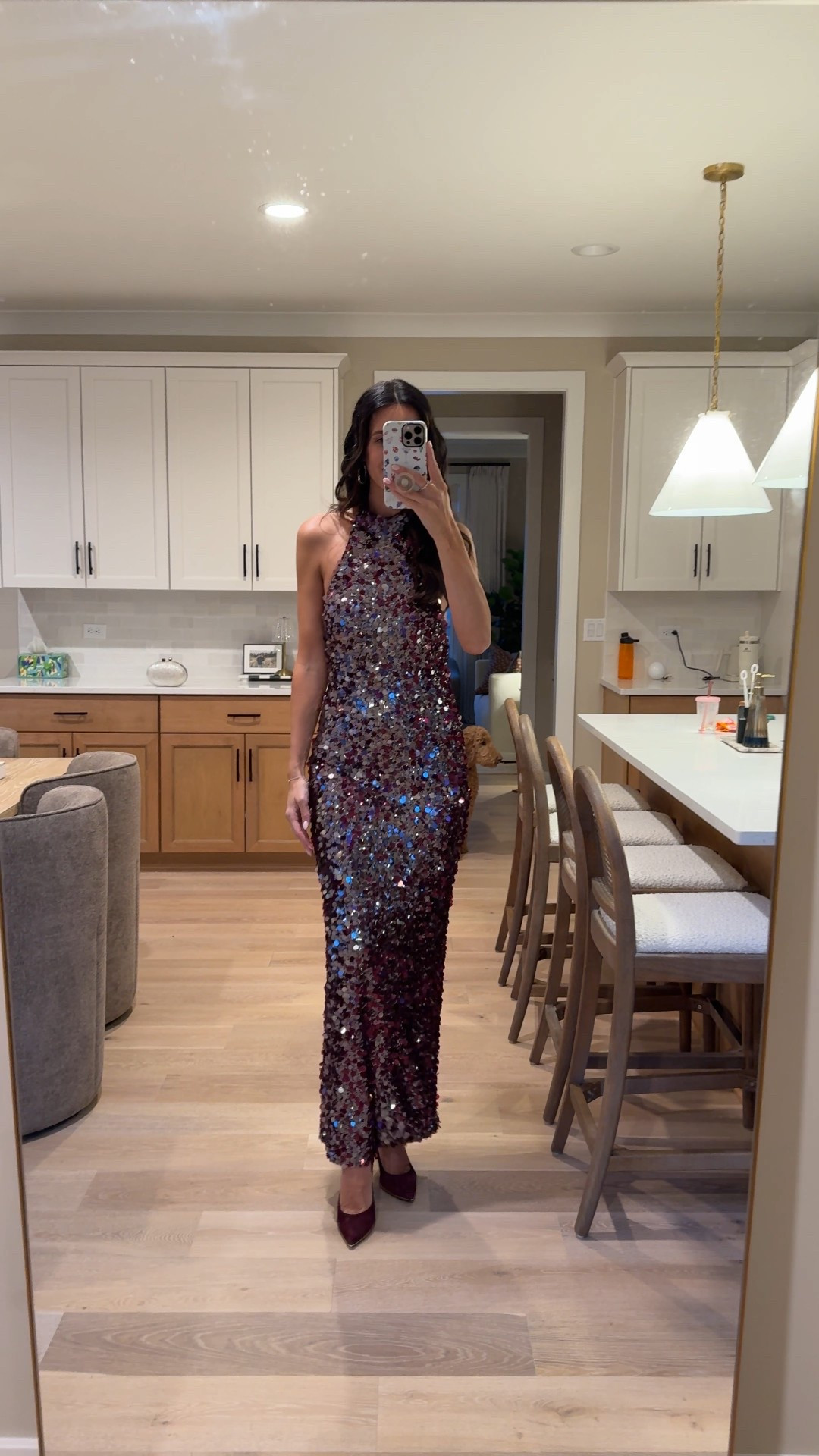 Gala dress, black tie wedding, sequin dress, purple dress, sparkle dress, long dress, maxi dress, anthropology, Helsi, winter dress 

#LTKTall #LTKWedding #LTKmomlife