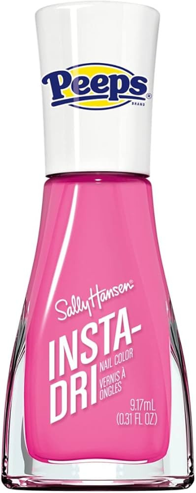 Sally Hansen Insta Dri Fast Dry Nail Polish, PEEPS Pink, 0.31 fl oz | Amazon (US)