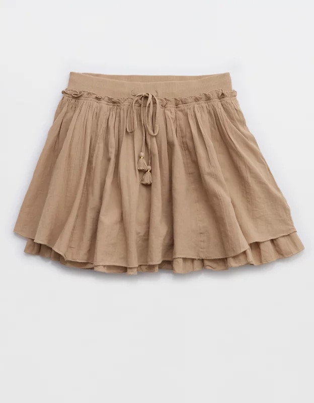 Aerie Gauze Mini Skirt | Aerie