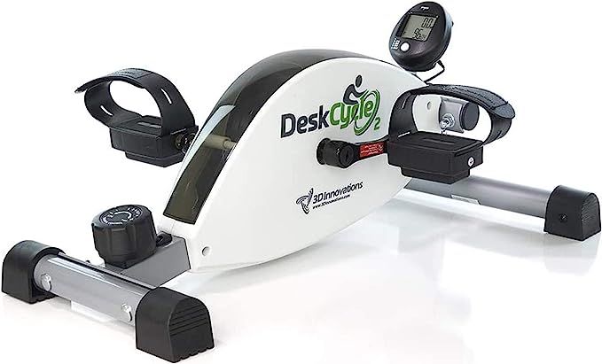 DeskCycle 2 Under Desk Bike Pedal Exerciser with Adjustable Leg - Mini Exercise Bike Desk Cycle, ... | Amazon (US)