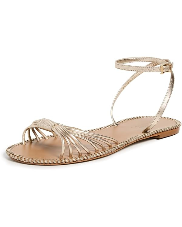 SCHUTZ Women's Livia Flat Sandals | Amazon (US)