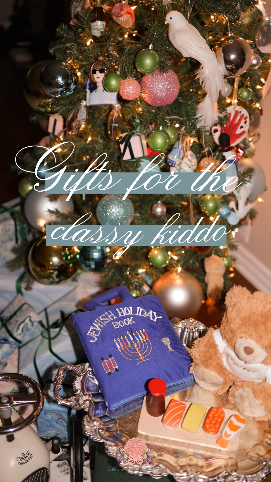 Gifts for the classy kid | a personalized teddy bear, play sushi set and vintage ride on car! All the cutest gifts for the cutest (and bougiest) kiddos on your list! 

#LTKHoliday #LTKCyberWeek #LTKGiftGuide