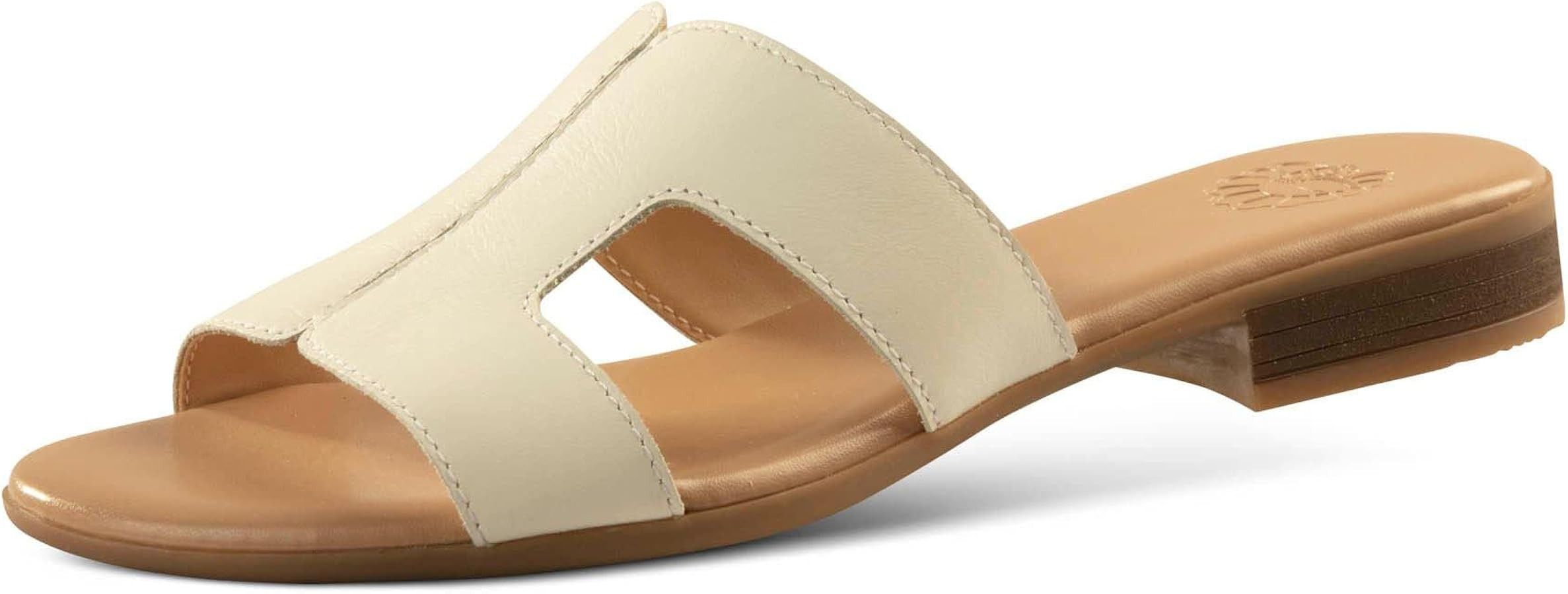 JATAREA Women Slip-On Flat Sandals | Softy Leather, Open-Toe Summer Outdoor Sandals - Chonchola | Amazon (US)
