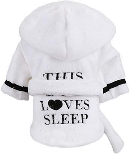 Stock Show Pet Pajama with Hood Thickened Luxury Soft Cotton Hooded Bathrobe Quick Drying and Sup... | Amazon (US)