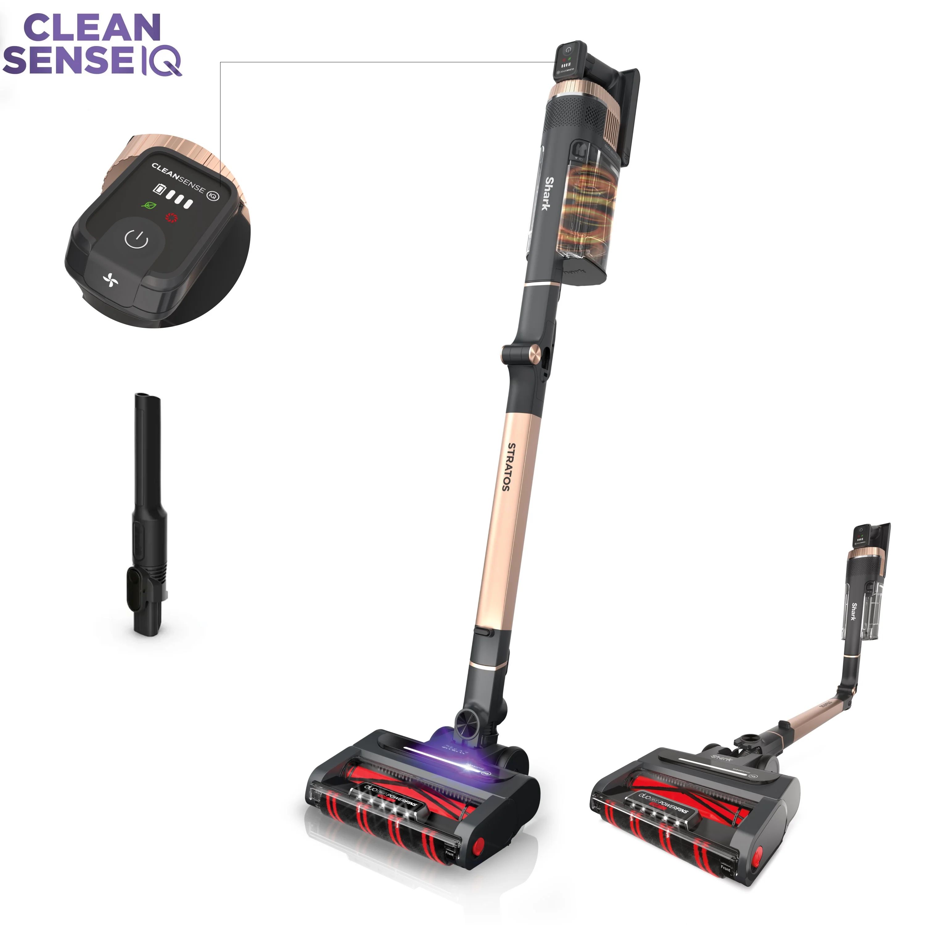 Shark Stratos Cordless Stick Vacuum Cleaner with Clean Sense IQ and DuoClean PowerFins HairPro Mu... | Walmart (US)
