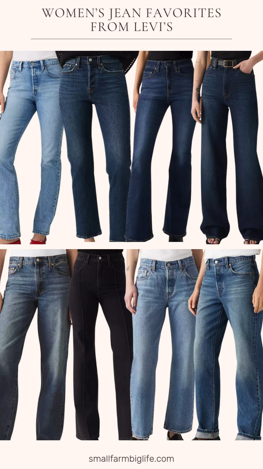 Levi’s girlies, this one’s for you 💙✨ A roundup of my current denim obsessions: 501 ’90s Selvedge, 501 ’90s Ankle, black Ribcage Bell Western, Baggy Dad jeans, Ribcage Wide Leg Linen+ Denim, 726 High Rise Flares, Wedgie Straight Ankle, and the iconic 501 Originals. The ultimate mix of classics, trends, and perfect everyday fits! 

 #LTKOver40 #LTKSaleAlert #LTKFindsUnder100