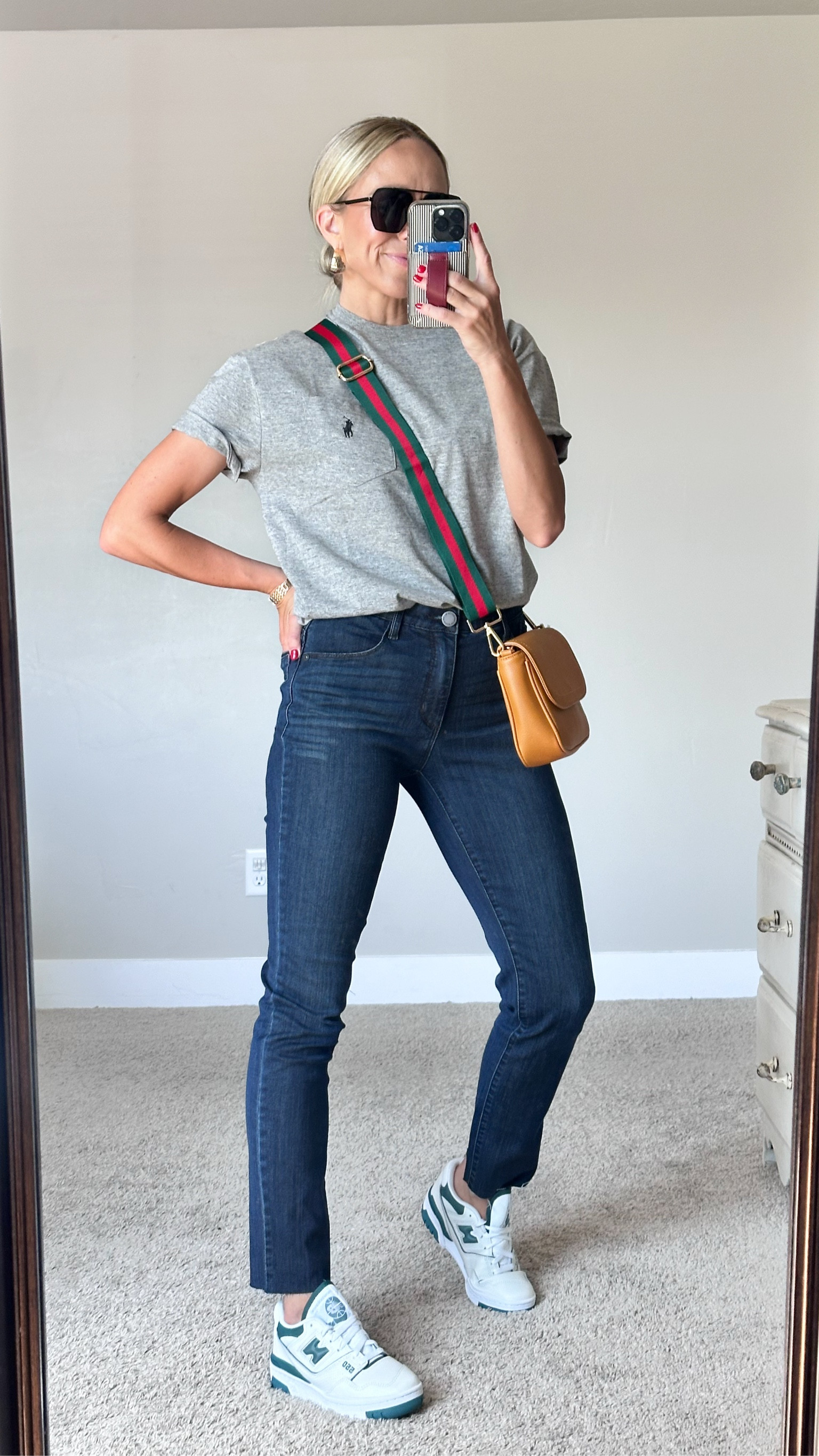 Probably my very favorite mom outfit of 2024! This tee is a dream! And these jeans have TUMMY control.  True to size. 

#LTKFindsUnder100 #LTKStyleTip