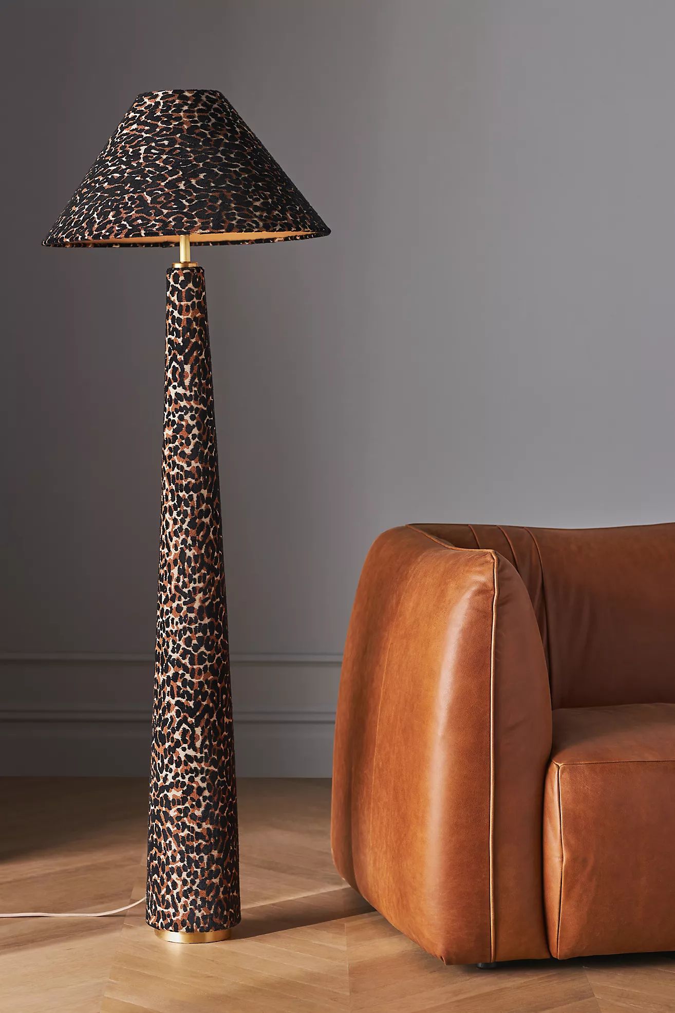 Lulu Leopard Floor Lamp | Anthropologie (US)