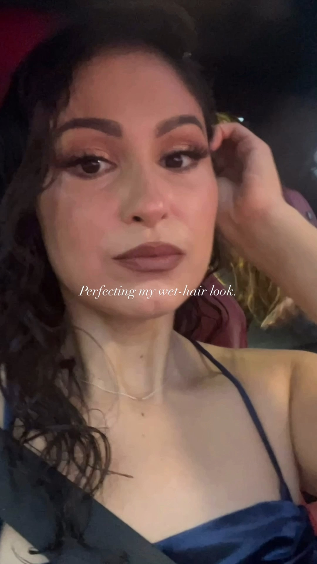 Perfecting the wet-hair look 💦✨ One of my favorite effortless, sleek styles — simple, chic, and always giving model off-duty vibes.

#WetHairLook #SleekHair #HairInspo #BeautyTips #HairStyling #ModelOffDuty #LTKBeauty #LTKHair #HairRoutine #SlickBackBun #SleekStyle #BeautyCreator #HairTrend #CleanGirlAesthetic

#LTKBeauty #LTKgrwm #LTKHoliday