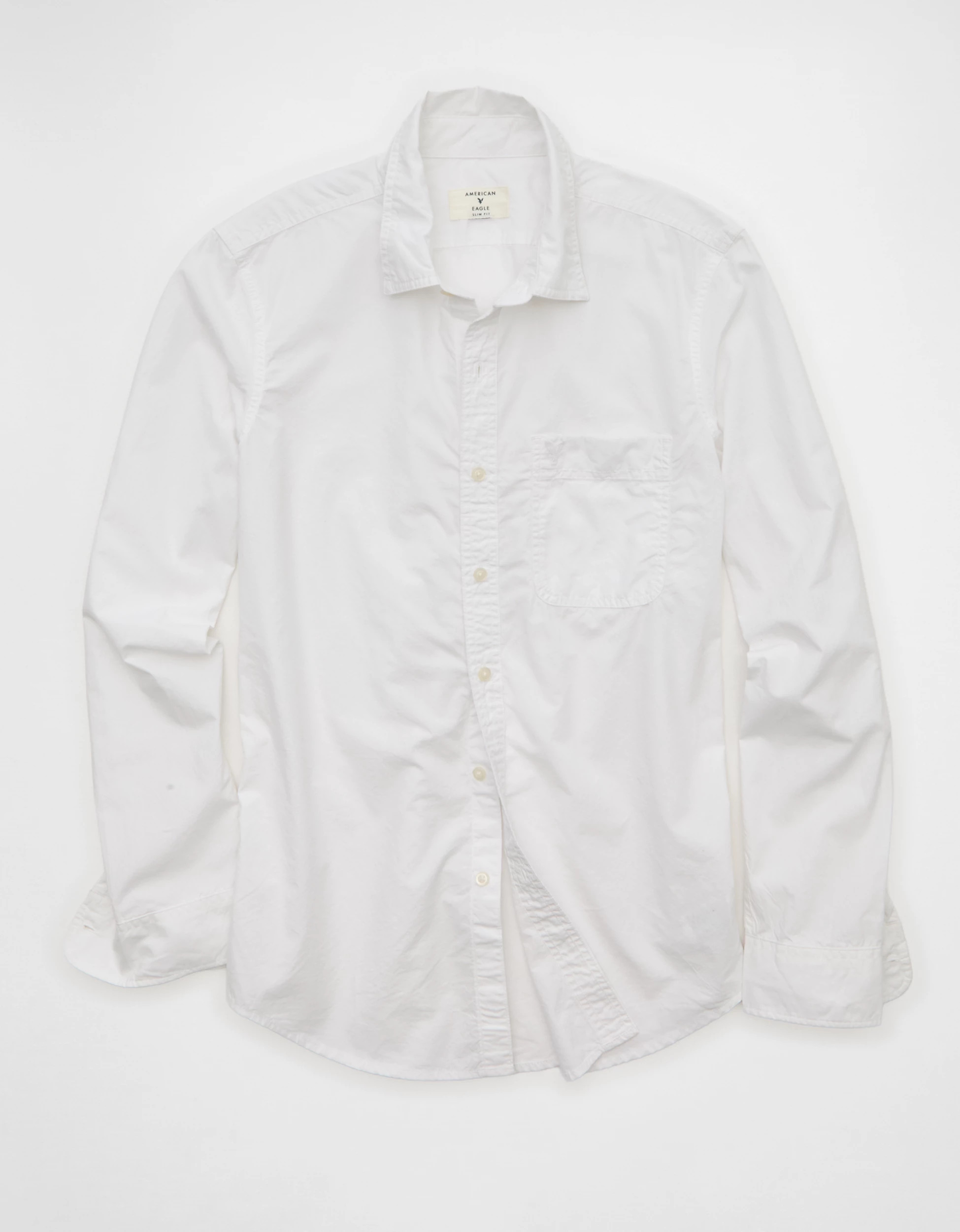 AE Slim Fit Button-Up Shirt | American Eagle Outfitters (US & CA)