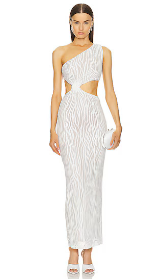 x REVOLVE Caroline Maxi Dress in Ivory | Revolve Clothing (Global)