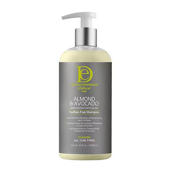 Design Essentials Almond & Avocado Moisturizing & Detangling Sulfate-Free Shampoo 34 oz. | JCPenney