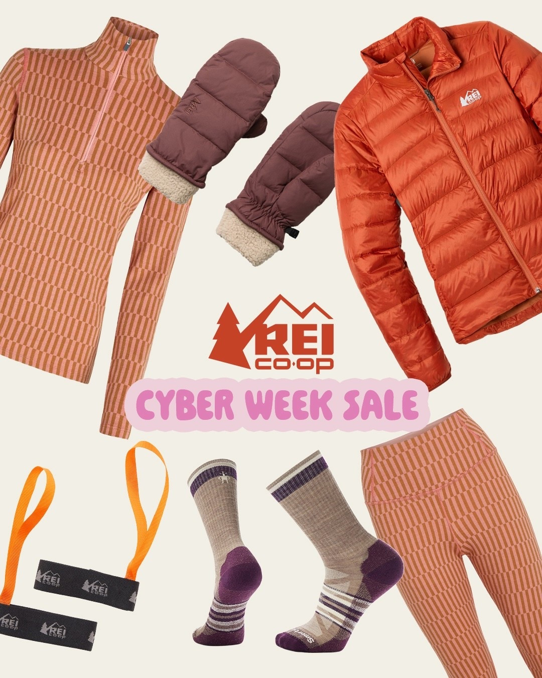 ITSS TIIMMMMEEEEEE! and this year we are not letting each other be cold on the mountain sooo… I took the liberty of going through every single @rei Cyber Week Sale markdown and found the best pieces to actually keep you warm and looking cute on the slopes. #REIPartner 

#LTKHoliday #LTKCyberWeek #LTKGiftGuide