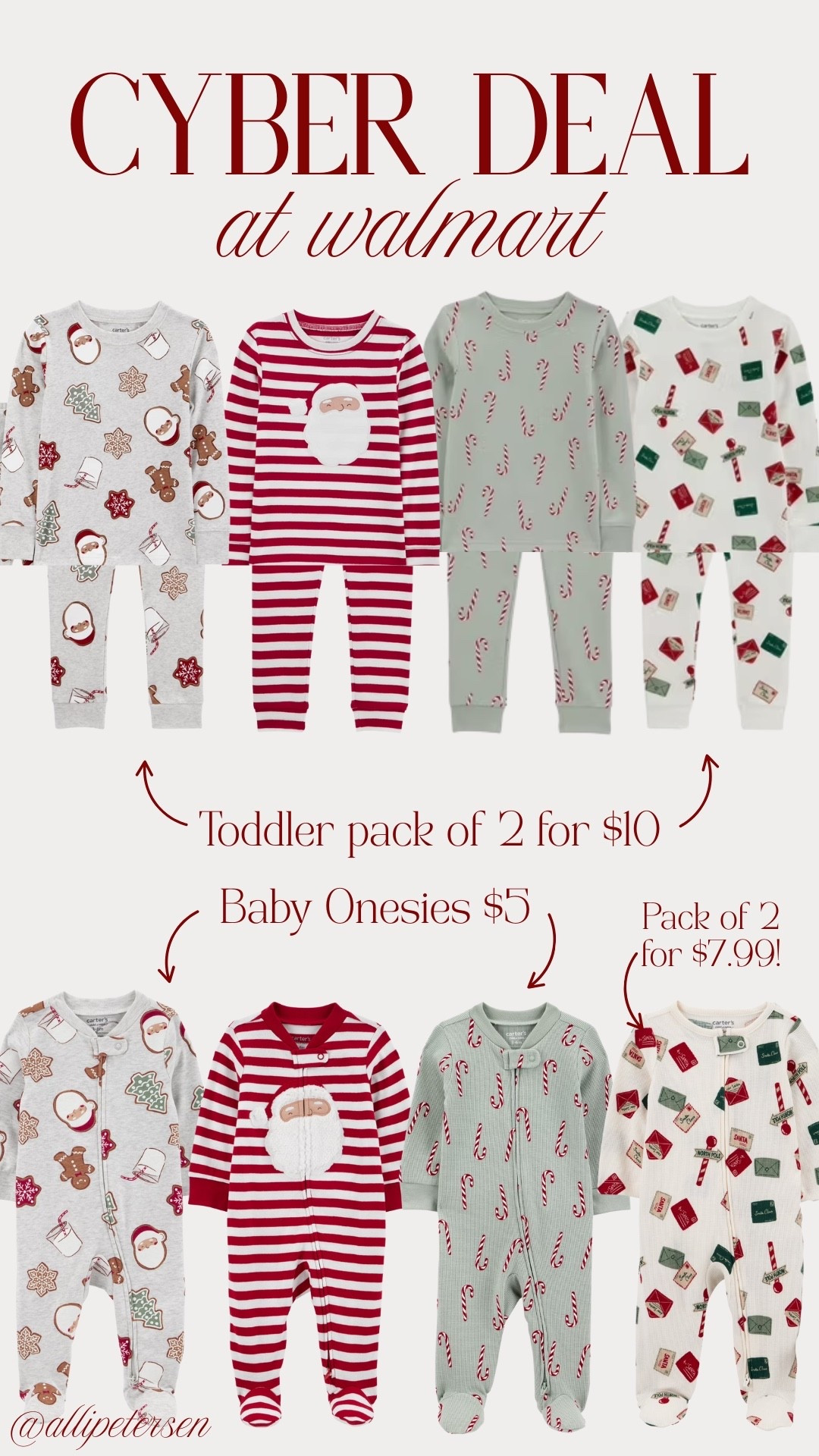 Cutie matching pjs for your toddlers and babies!!! All cyber Monday deals. $5 each! 

#LTKHoliday #LTKSaleAlert #LTKBaby