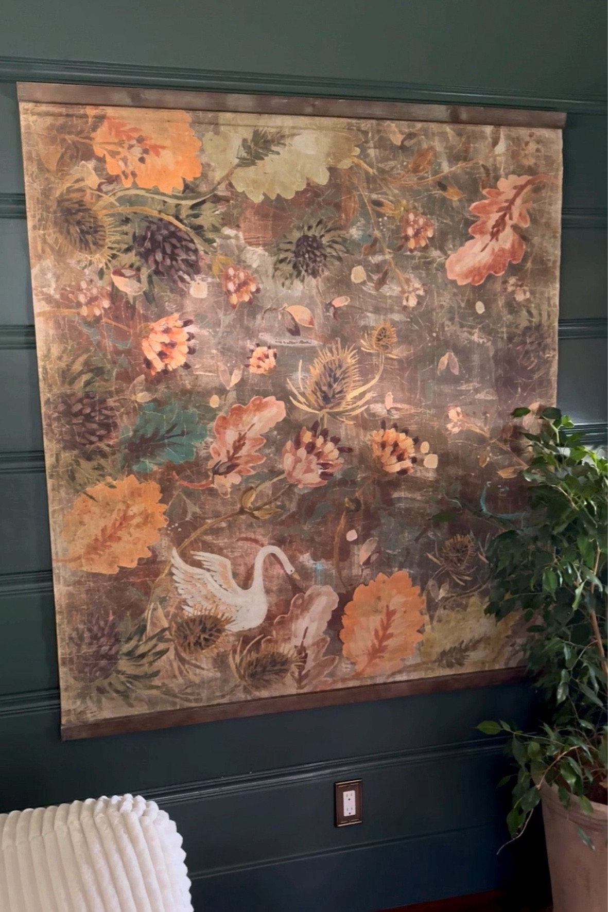 This beautifully large tapestry is one of my favorite wall art purchases to date! It’s dramatic and romantic and elegant, and perfect for my romantasy English cottage design I’m going for!

#LTKHome