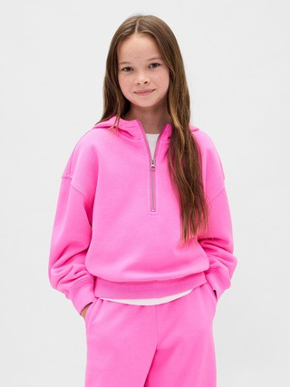Kids VintageSoft Half-Zip Hoodie | Gap (US)
