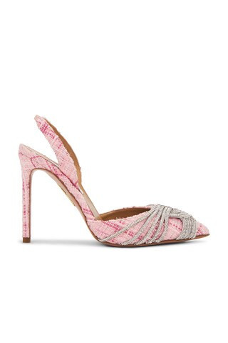 Aquazzura Gatsby 105 Slingback Pump in Pink | FWRD 