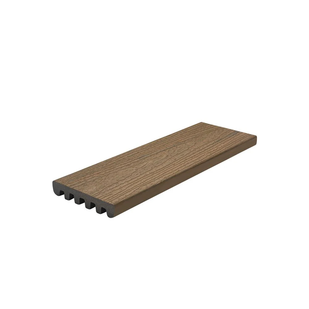 Trex Enhance Naturals 1-in x 6-in x 16-ft Toasted Sand Square Composite Deck Board in Brown | TS010616E2S01 | Lowe's