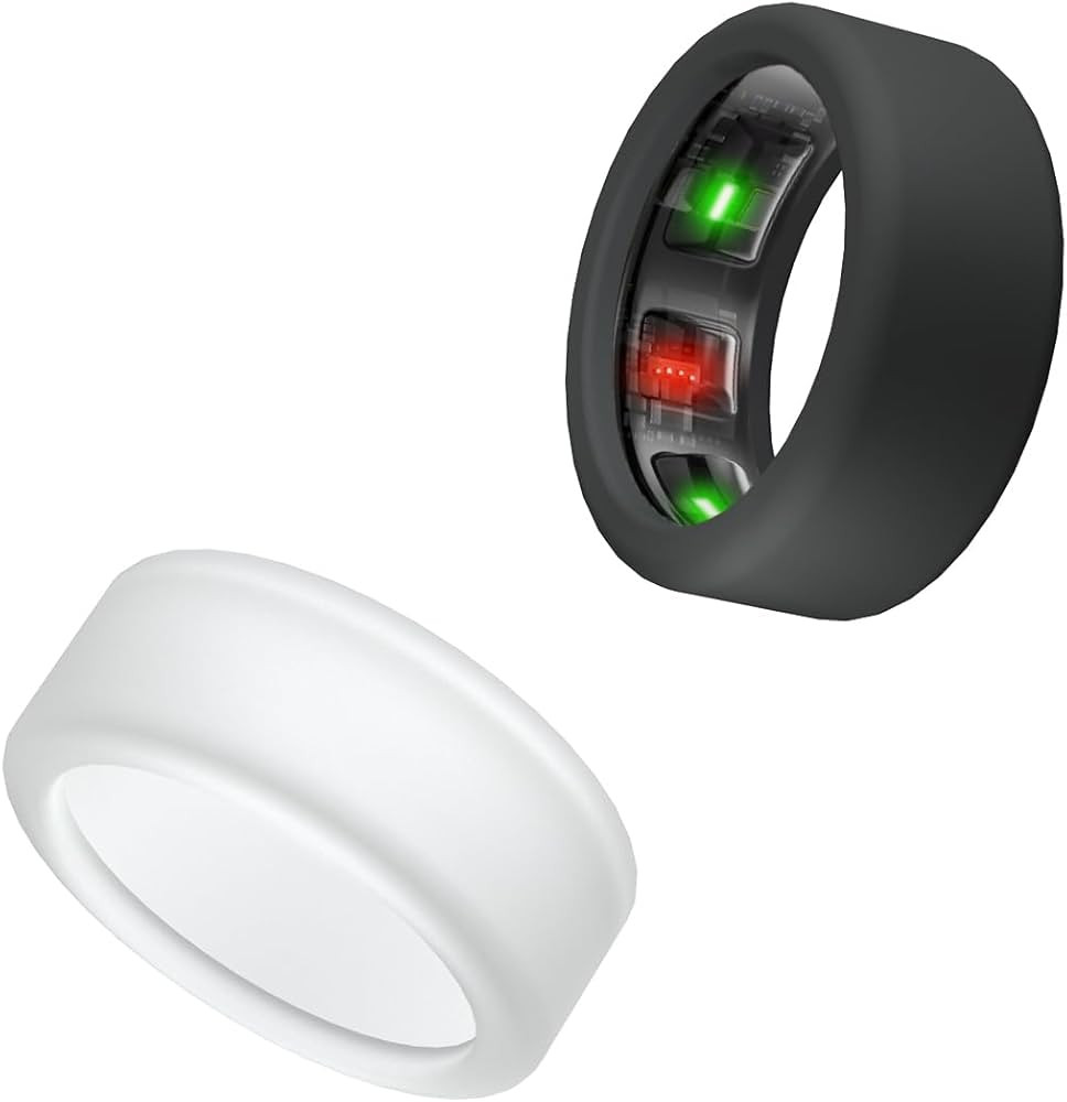 Silicone Ring Cover Compatible with Oura Ring Protector, Elastic Case for Oura Ring Gen 4/3 Worki... | Amazon (US)